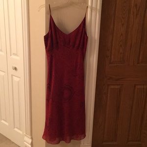 Ann Taylor red dress
